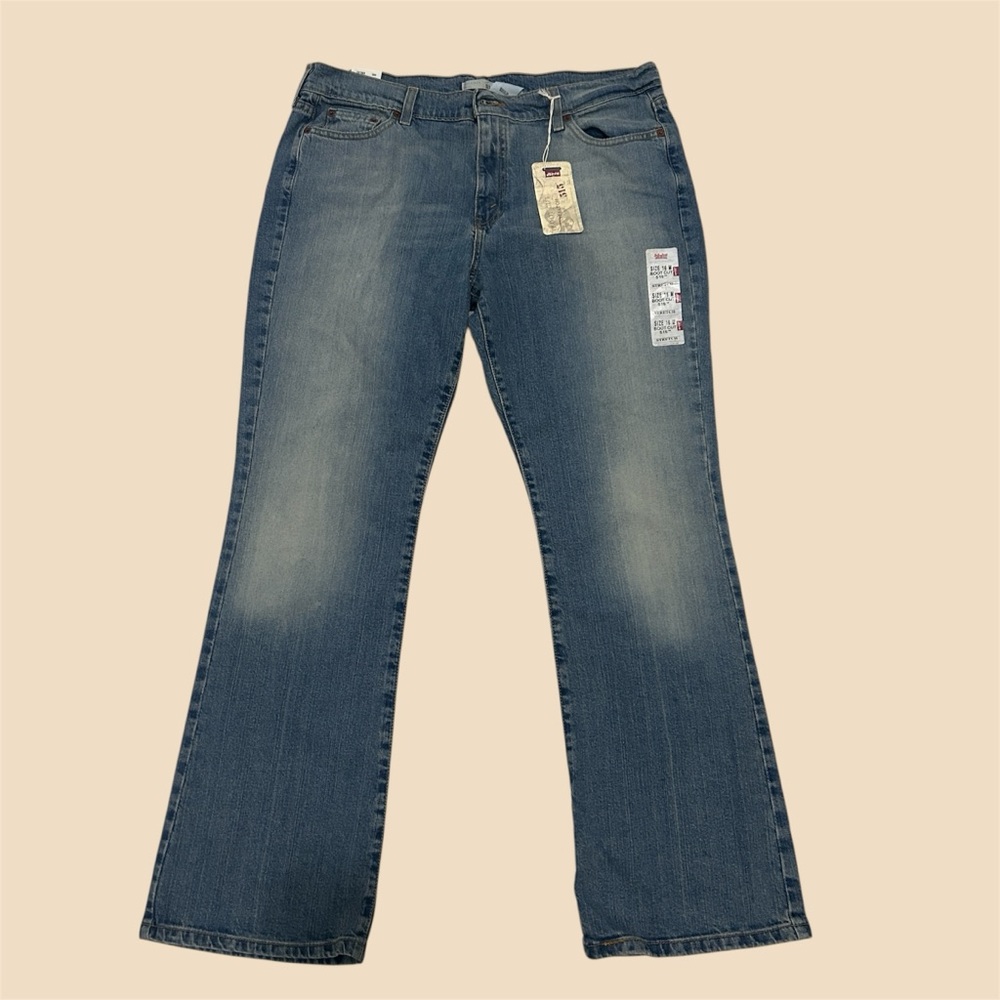 LEVIS 515 Women's Bootcut Mid Rise Stretch Denim Jeans SIZE 16M
